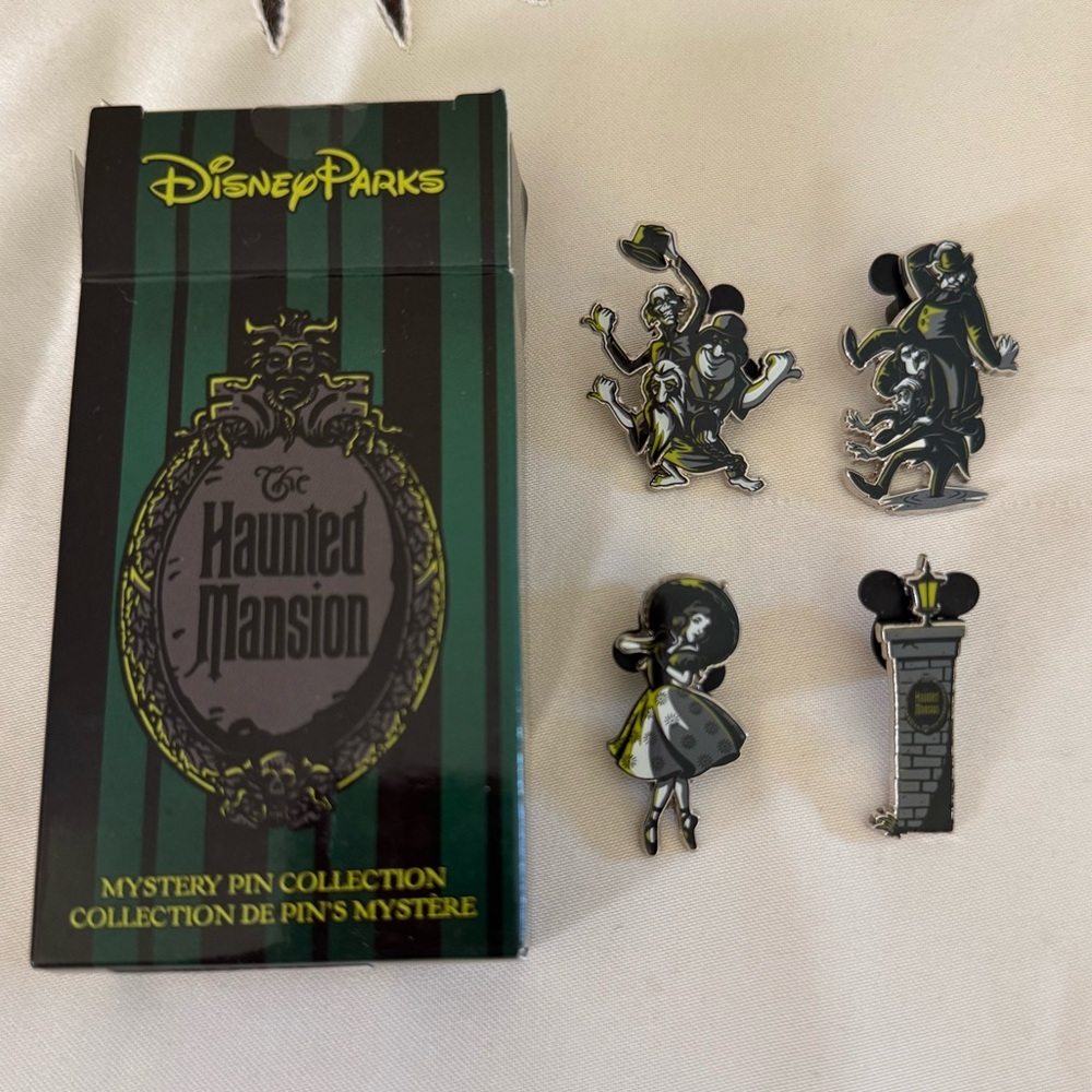 Disney Haunted Mansion Mystery Pins